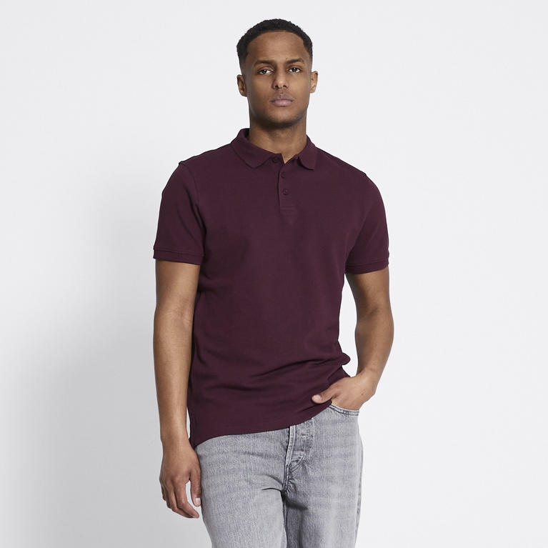 Polo shirt "Alan" Burgundy